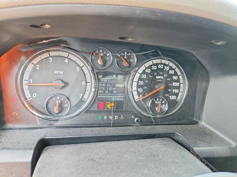 2011 Dodge Ram 1500 VIN 1D7RB1GP7BS515732 COPART salvage auction — SIDE, FL - CERTIFICATE OF DESTRUCTION, sold $675 on 2026-07-31 (photo 9)