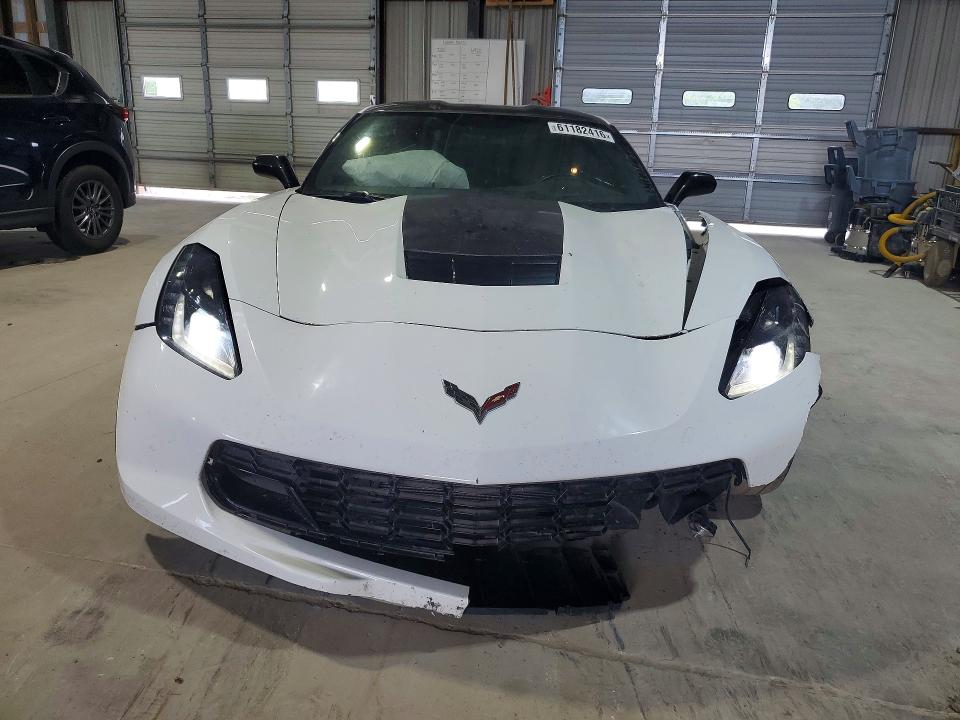 2016 Chevrolet Corvette VIN 1G1YK2D70G5116109 COPART salvage auction — FRONT END, IN - DEALER ONLY CLEAN TITLE (P), sold $18,500 on 2026-07-29 (photo 5)