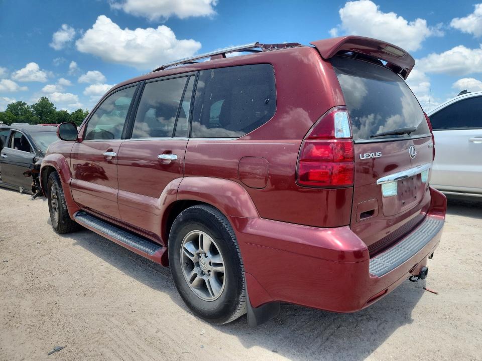 2009 Lexus Gx 470 VIN JTJBT20X190176333 COPART salvage auction — SIDE, TX - SALVAGE VEHICLE TITLE (P), sold $4,300 on 2026-07-17 (photo 2)