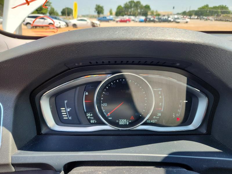 2016 Volvo V60 VIN YV140MEM7G1293415 COPART salvage auction — FRONT END, Al - Cert Of Title-Salvage Title, sold $600 on 2026-08-05 (photo 9)