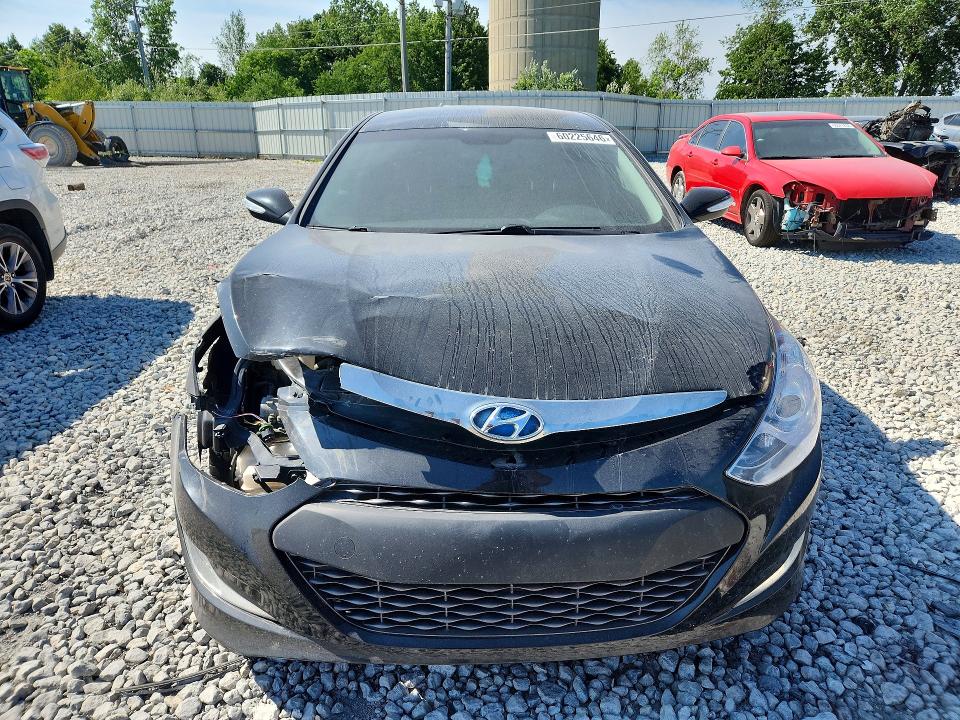 2014 Hyundai Sonata VIN KMHEC4A47EA113849 COPART salvage auction — FRONT END, Mi - Certificate Of Title, sold $200 on 2026-07-16 (photo 5)