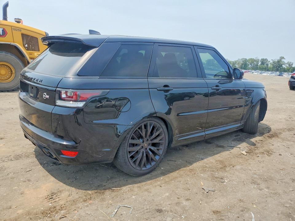 2017 Land rover Range rover sport VIN SALWZ2FE4HA161433 COPART salvage auction — REAR END, Va - Certificate Of Title, sold $12,800 on 2026-07-24 (photo 3)