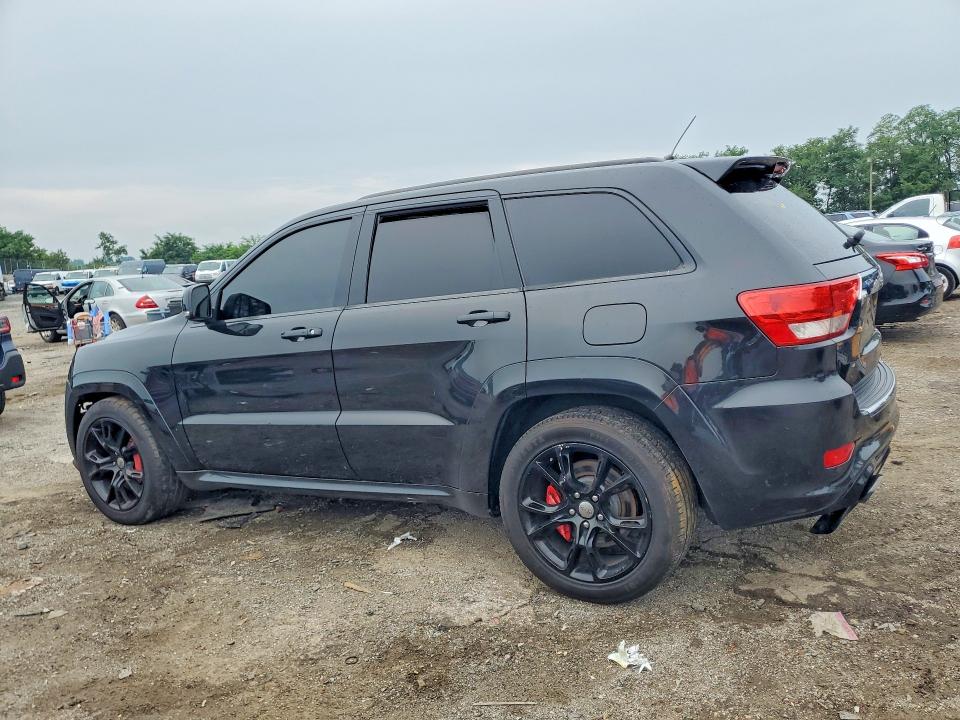 2012 Jeep Grand cherokee VIN 1C4RJFDJ4CC352088 COPART salvage auction — REAR END, Md - Certificate Of Title (P), sold $9,700 on 2026-07-21 (photo 2)