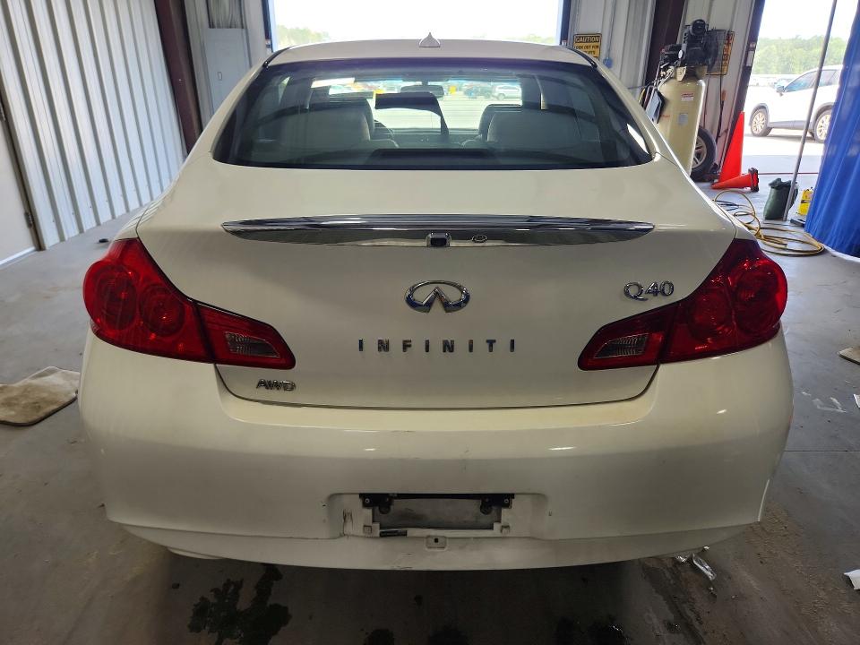 2015 Infiniti Q40 VIN JN1CV6AR9FM524685 COPART salvage auction — NORMAL WEAR, Sc - Certificate Of Title, sold $550 on 2026-07-30 (photo 6)