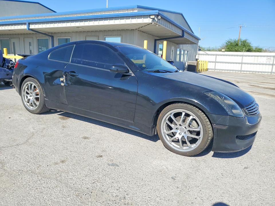 2006 Infiniti G VIN JNKCV54E66M707119 COPART salvage auction — REAR END, Nv - Salvage Title (P), sold $600 on 2026-07-14 (photo 4)