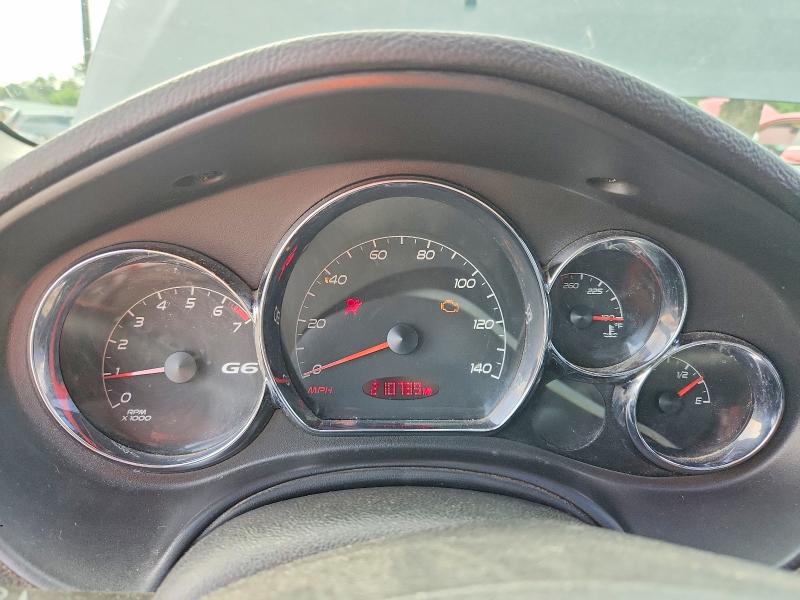 2008 Pontiac G6 VIN 1G2ZH57NX84216719 COPART salvage auction — REAR END, KY - BILL OF SALE/PART ONLY/NO TITL, sold $275 on 2026-07-23 (photo 9)
