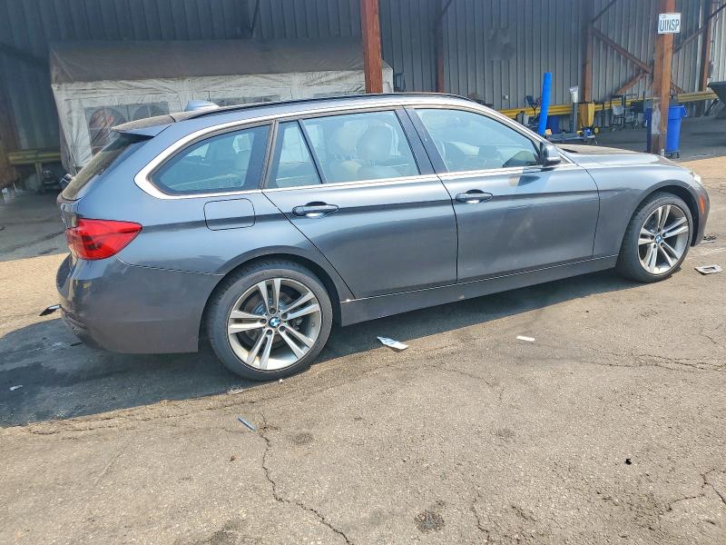 2017 BMW 3 series VIN WBA8K3C52HK678557 COPART salvage auction — SIDE, Ca - Salvage Certificate, sold $325 on 2026-07-30 (photo 3)