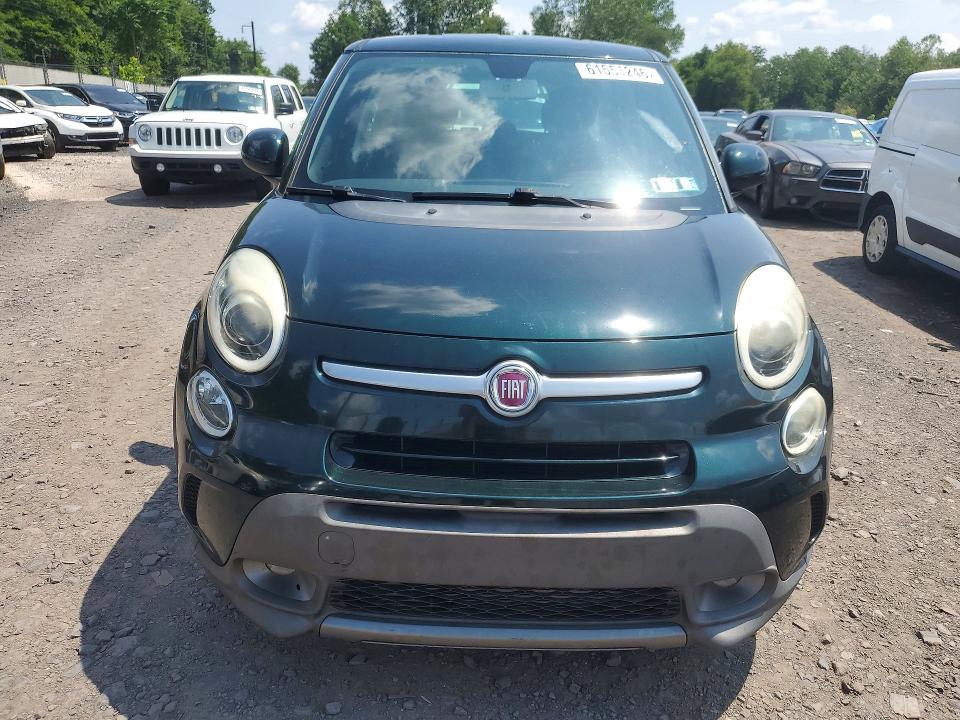 2014 Fiat 500l VIN ZFBCFADH1EZ020264 COPART salvage auction — MINOR DENT/SCRATCHES, Pa - Dealer Only Clean Title (P), sold $975 on 2026-08-03 (photo 5)