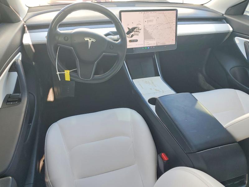 2018 Tesla Model 3 VIN 5YJ3E1EB7JF100047 COPART salvage auction — REAR END, Ca - Salvage Certificate, sold $5,500 on 2026-07-28 (photo 8)
