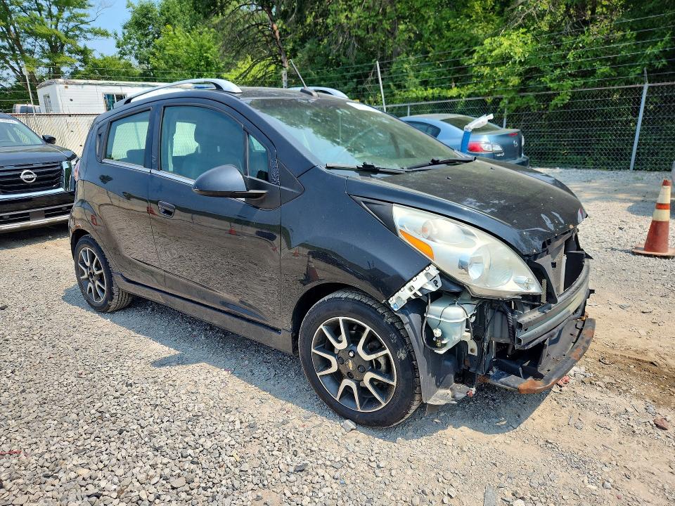 2013 Chevrolet Spark VIN KL8CF6S95DC508004 COPART salvage auction — FRONT END, Oh - Cert Of Title-Salvage, sold $90 on 2026-07-29 (photo 4)