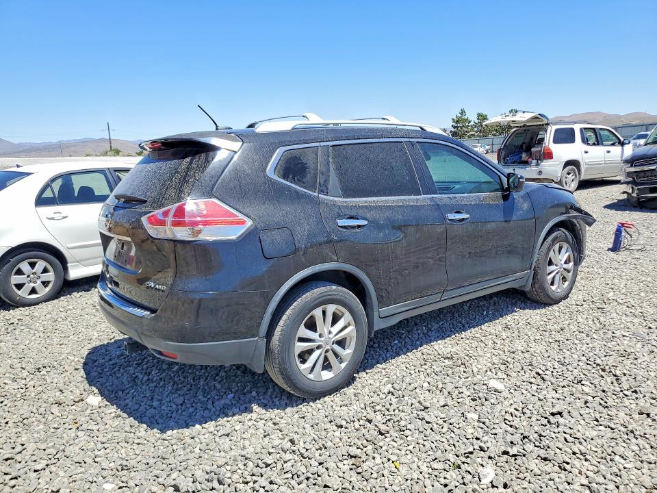 2016 Nissan Rogue VIN KNMAT2MV2GP615969 COPART salvage auction — FRONT END, NV - CERTIFICATE OF TITLE, sold $750 on 2026-07-30 (photo 3)