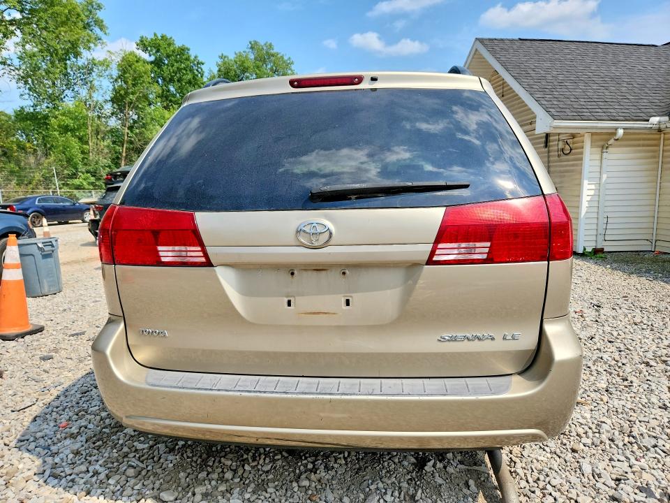 2004 Toyota Sienna VIN 5TDZA23C74S203704 COPART salvage auction — MINOR DENT/SCRATCHES, Oh - Certificate Of Title, sold $90 on 2026-07-29 (photo 6)