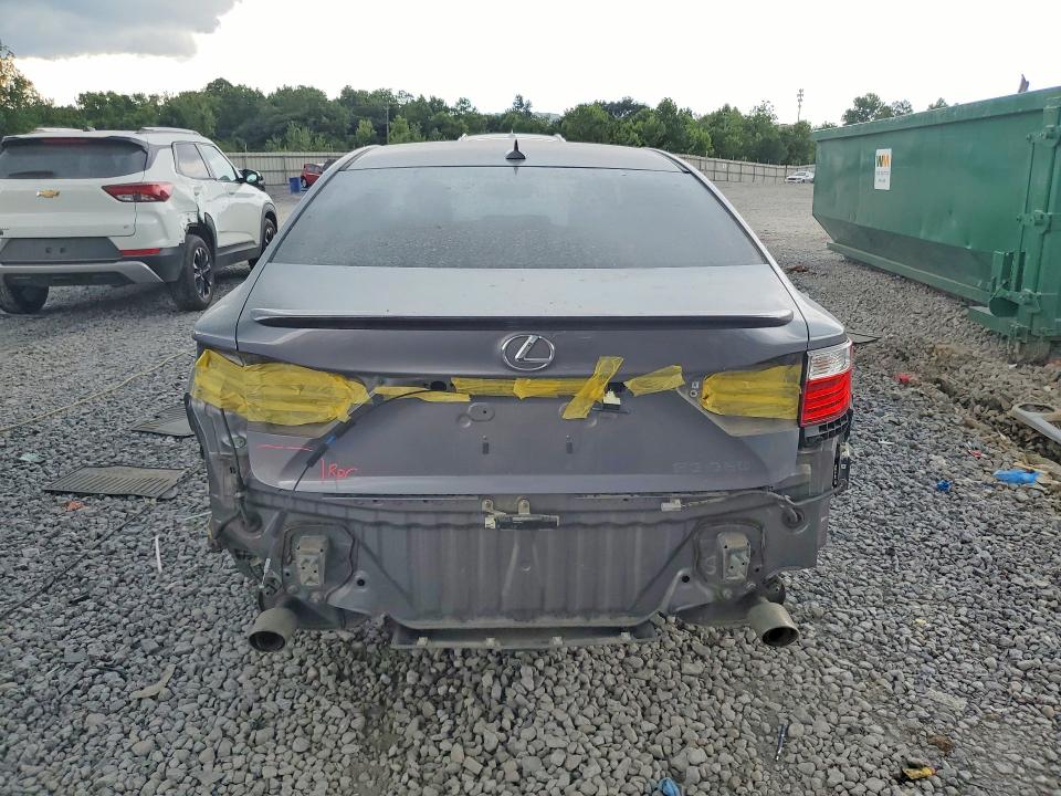 2013 Lexus VIN JTHBK1GG7D2042301 COPART salvage auction — REAR END, AL - CERT OF TITLE-SALVAGE TITLE (P), sold $350 on 2026-07-28 (photo 6)
