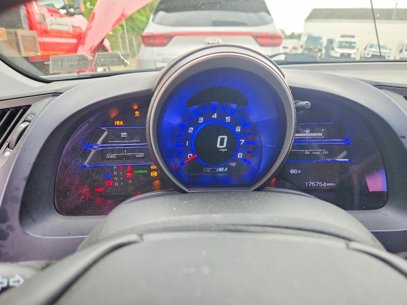 2011 Honda Cr-z VIN JHMZF1D6XBS007604 COPART salvage auction — REAR END, OH - CERT OF TITLE-SALVAGE, sold $90 on 2026-07-22 (photo 9)