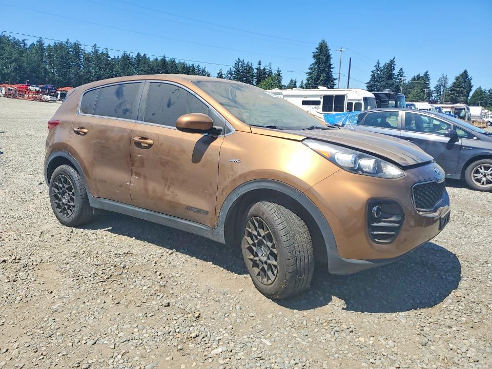 2017 Kia Sportage VIN KNDPMCAC8H7130124 COPART salvage auction — MECHANICAL, Wa - Vehicle Cert Of Ownership-Titl, sold $1,600 on 2026-07-31 (photo 4)
