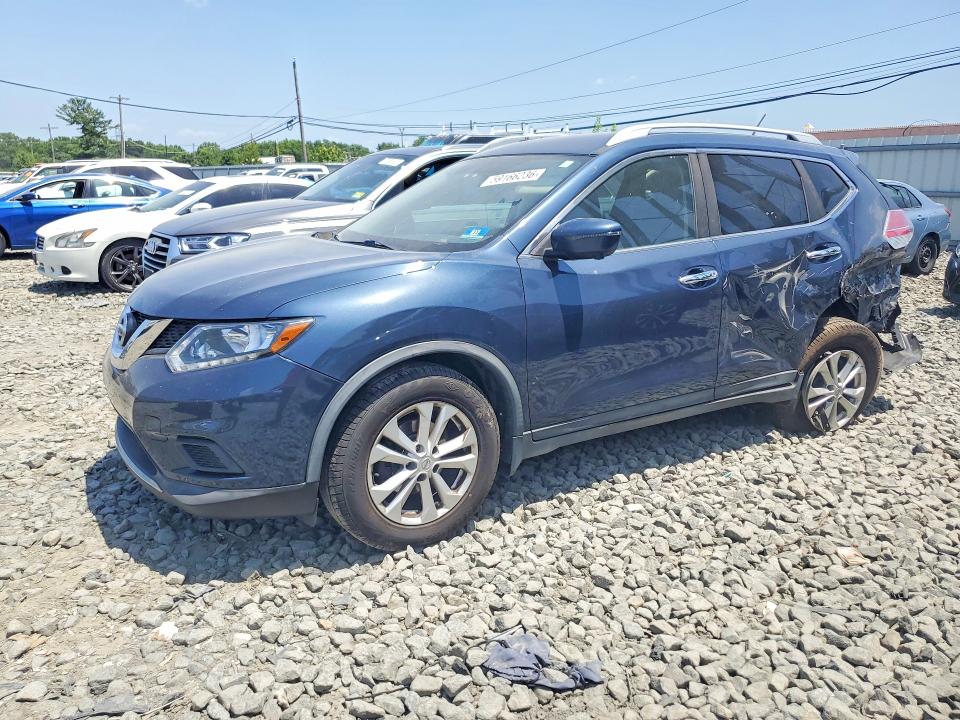 2016 Nissan VIN KNMAT2MV7GP691090 COPART salvage auction — SIDE, Nj - Cert Of Title-Salvage, sold $225 on 2026-07-29 (photo 1)