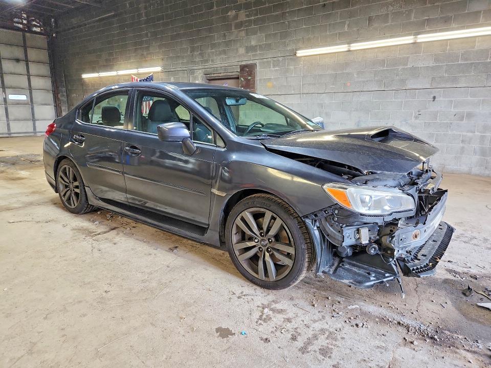 2017 Subaru Wrx VIN JF1VA1E63H9819975 COPART salvage auction — FRONT END, NY - MV-907A SALVAGE CERTIFICATE, sold $3,100 on 2026-07-27 (photo 4)