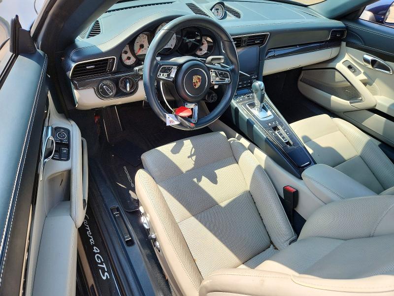 2018 Porsche 911 VIN WP0CB2A97JS147728 COPART salvage auction — WATER/FLOOD, Ny - Mv907A-Flood Salvage, sold $52,000 on 2026-08-27 (photo 8)
