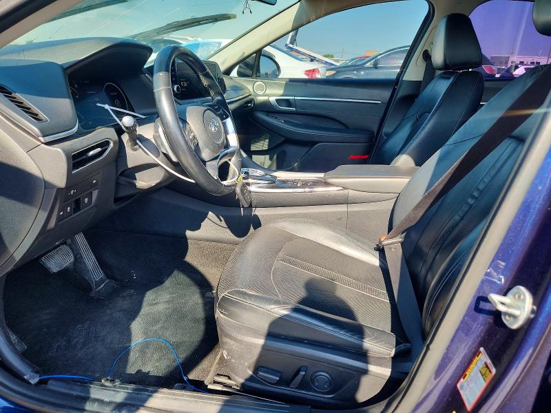 2022 Hyundai Sonata VIN 5NPEH4J26NH149738 COPART salvage auction — NORMAL WEAR, Tx - Certificate Of Title, sold $8,700 on 2026-07-29 (photo 7)