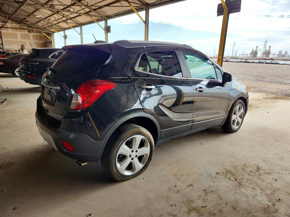 2016 Buick Encore VIN KL4CJASB6GB653858 COPART salvage auction — FRONT END, Az - Cert Of Title - Salvage, sold $1,350 on 2026-07-22 (photo 3)