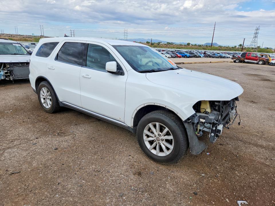 2015 Dodge Durango VIN 1C4RDHAG3FC239698 COPART salvage auction — FRONT END, Az - Cert Of Title - Salvage, sold $1,750 on 2026-08-21 (photo 4)