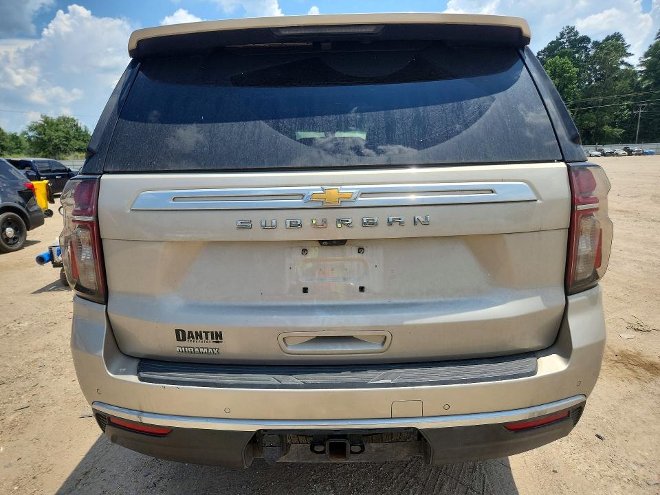 2021 Chevrolet Suburban VIN 1GNSCGKT7MR329416 COPART salvage auction — FRONT END, La - Cert Of Title-Salvage, sold $13,400 on 2026-07-31 (photo 6)