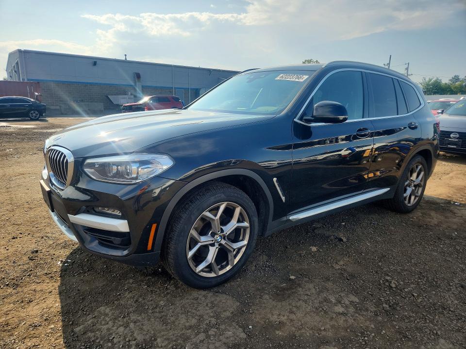 2021 BMW X3 VIN 5UXTY5C03M9E81539 — COPART salvage auction photo