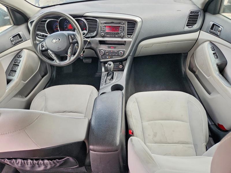 2013 Kia Optima VIN 5XXGM4A76DG098722 COPART salvage auction — MINOR DENT/SCRATCHES, UT - CERTIFICATE OF TITLE, sold $500 on 2026-07-31 (photo 8)