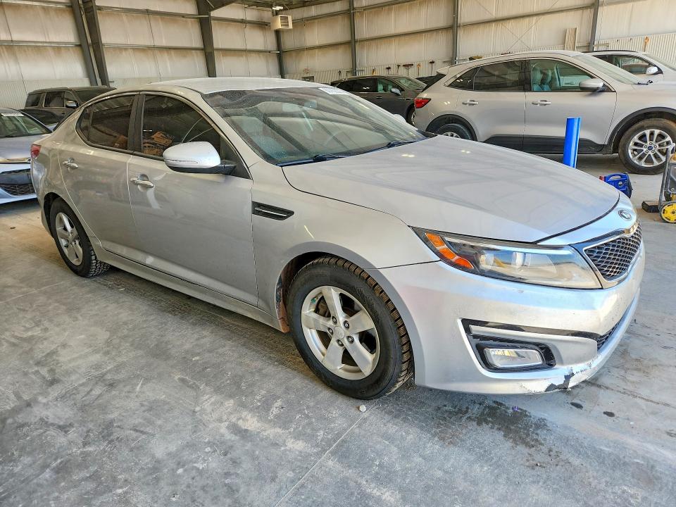2014 Kia Optima VIN KNAGM4A71E5516865 COPART salvage auction — FRONT END, NE - CERT OF TITLE-SALVAGE, sold $225 on 2026-07-28 (photo 4)