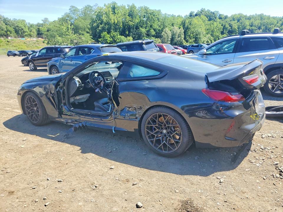 2020 BMW M8 VIN WBSAE0C07LCD79403 COPART salvage auction — SIDE, Pa - Certificate Of Salvage, sold $25,750 on 2026-08-27 (photo 2)