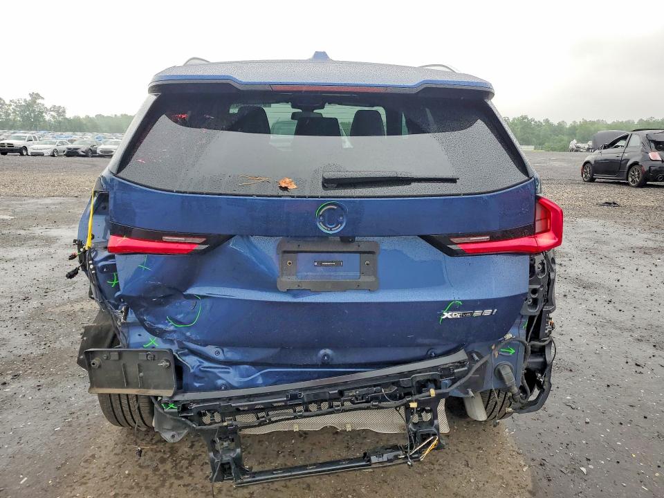 2024 BMW X1 VIN WBX73EF06R5Y41558 COPART salvage auction — REAR END, Va - Cert Of Title - Salvage, sold $12,600 on 2026-07-22 (photo 6)