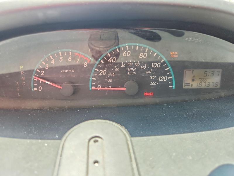 2010 Toyota Yaris VIN JTDBT4K38A1397225 COPART salvage auction — FRONT END, TX - SALVAGE VEHICLE TITLE, sold $175 on 2026-07-21 (photo 9)