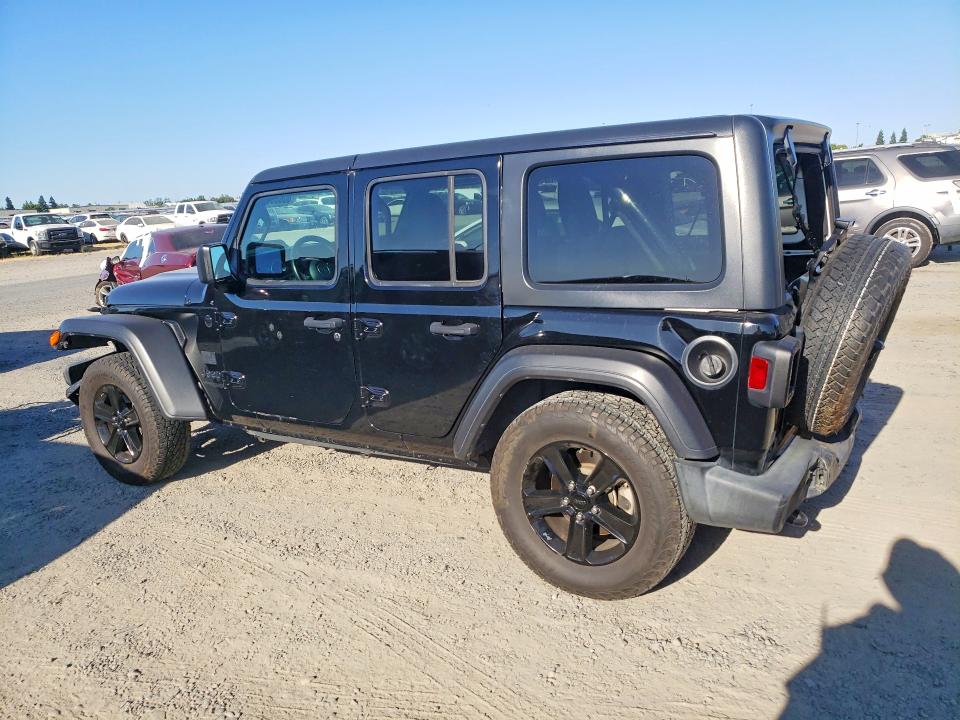 2021 Jeep Wrangler / VIN 1C4HJXDN0MW616038 COPART salvage auction — REAR END, CA - SALVAGE CERTIFICATE, sold $10,700 on 2026-07-28 (photo 2)