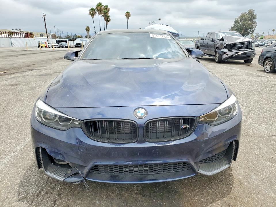 2018 BMW M4 VIN WBS4Y9C52JAC87578 COPART salvage auction — REAR END, CA - SALVAGE CERTIFICATE, sold $18,700 on 2026-08-21 (photo 5)