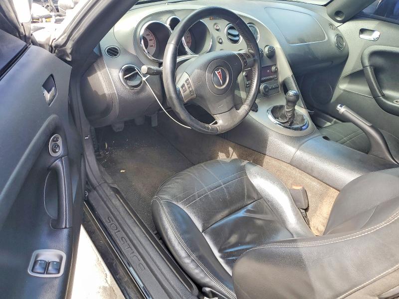 2007 Pontiac Solstice VIN 1G2MB35B37Y105946 COPART salvage auction — VANDALISM, Ca - Salvage Certificate, sold $200 on 2026-07-22 (photo 8)