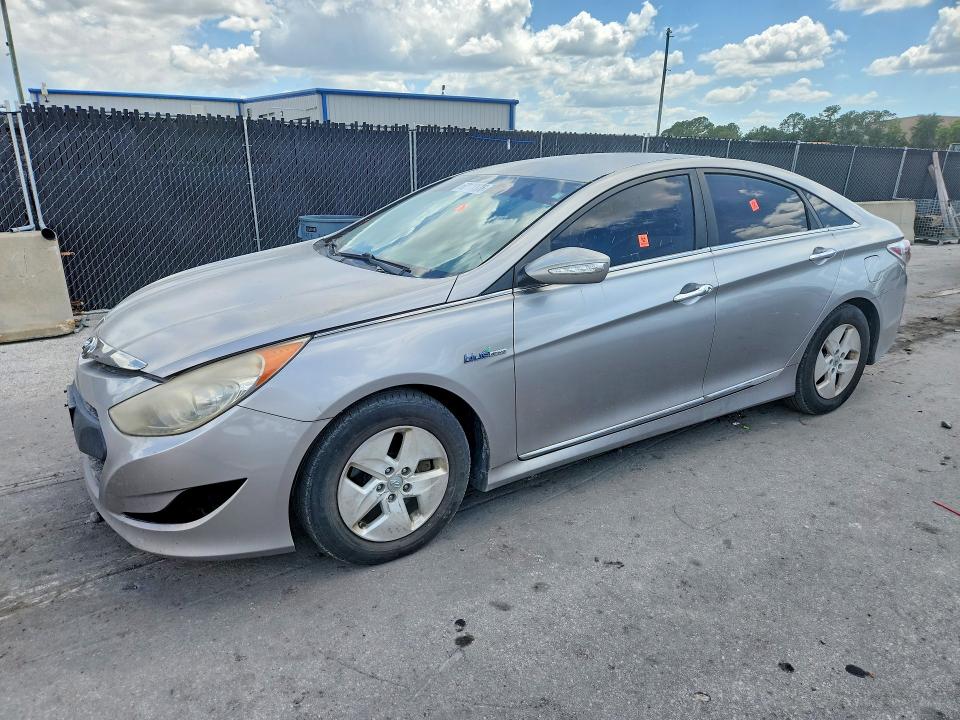 2012 Hyundai Sonata hybrid VIN KMHEC4A49CA038200 COPART salvage auction — MINOR DENT/SCRATCHES, Mt - Certificate Of Title, sold $500 on 2026-07-28 (photo 1)
