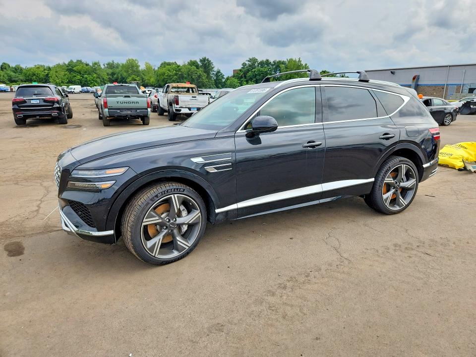 2026 Genesis Gv80 VIN KMUHEESC4TU295994 COPART salvage auction — VANDALISM, CT - CERT OF TITLE-SALVAGE, sold $23,400 on 2026-09-18 (photo 1)