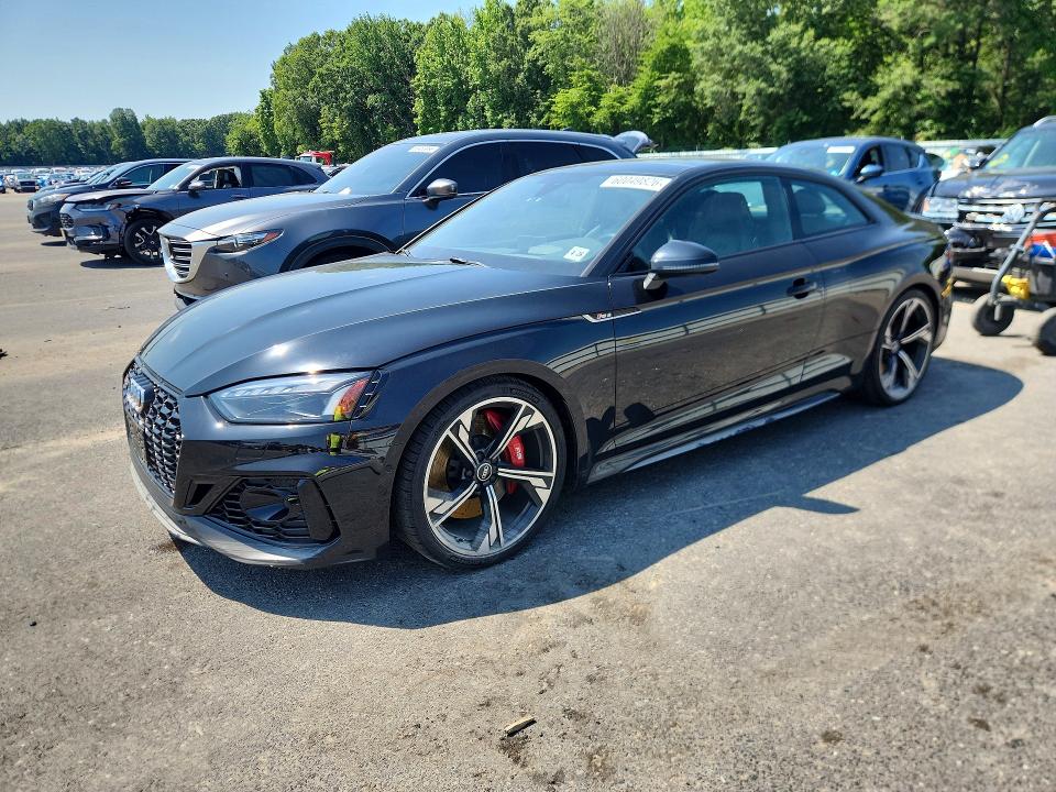 2021 Audi Rs5 VIN WUANWAF59MA902940 COPART salvage auction — WATER/FLOOD, Nj - Cert Of Title-Salvage Flood, sold $16,100 on 2026-07-30 (photo 1)