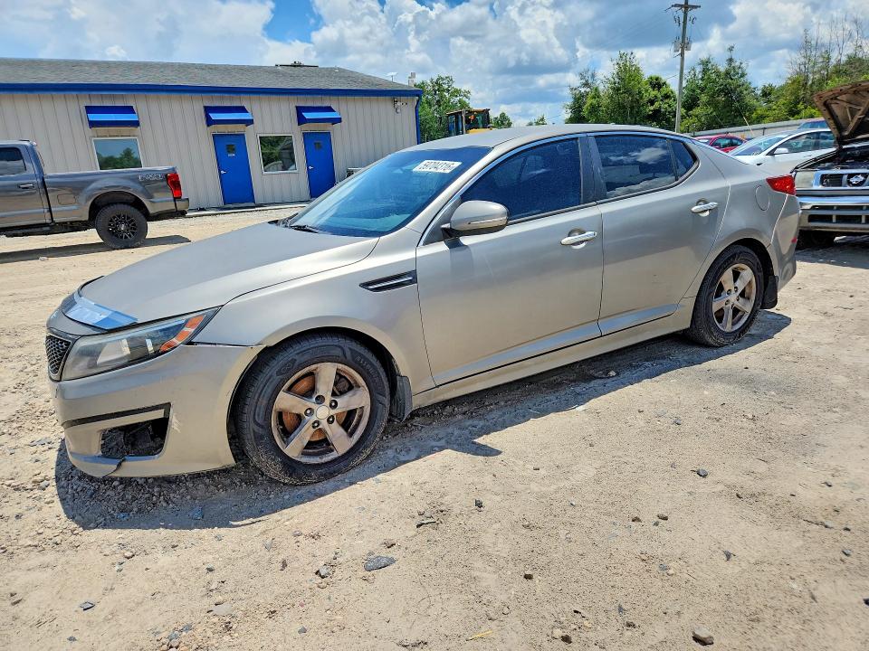 2014 Kia VIN KNAGM4A71E5494348 COPART salvage auction — FRONT END, Fl - Cert Of Title-Rebuilt, sold $575 on 2026-07-24 (photo 1)