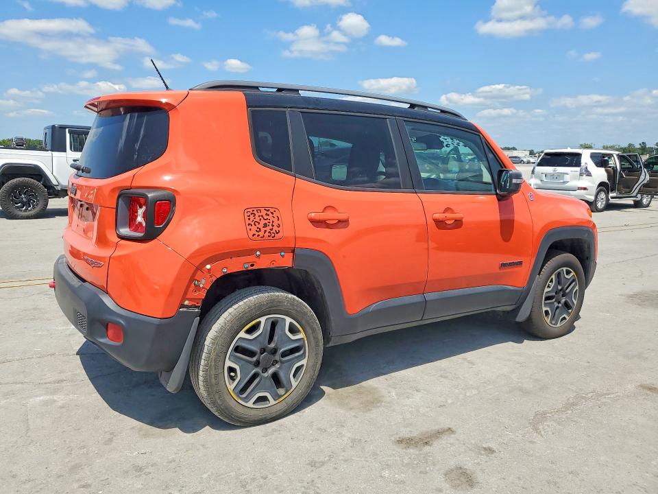 2015 Jeep Renegade VIN ZACCJBCT5FPC01228 COPART salvage auction — FRONT END, Oh - Certificate Of Title, sold $1,550 on 2026-08-17 (photo 3)