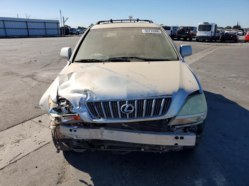 2002 Lexus Rx 300 VIN JTJHF10U220287898 COPART salvage auction — FRONT END, CA - SALVAGE CERTIFICATE, sold $600 on 2026-07-20 (photo 5)