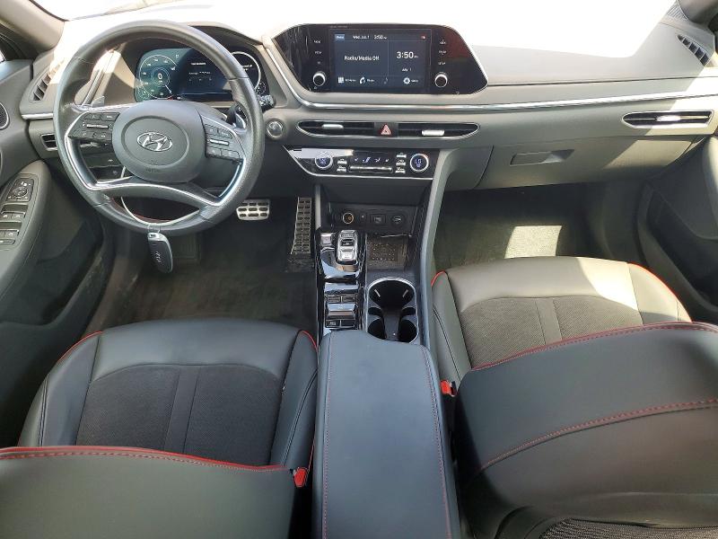 2020 Hyundai Sonata VIN 5NPEJ4J23LH040445 COPART salvage auction — HAIL, Il - Salvage Certificate, sold $250 on 2026-07-29 (photo 8)