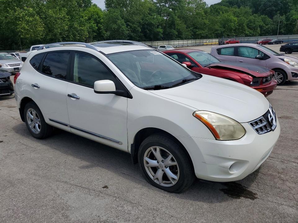 2011 Nissan Rogue sport VIN JN8AS5MV9BW302490 COPART salvage auction — REAR END, Pa - Certificate Of Salvage, sold $575 on 2026-07-16 (photo 4)