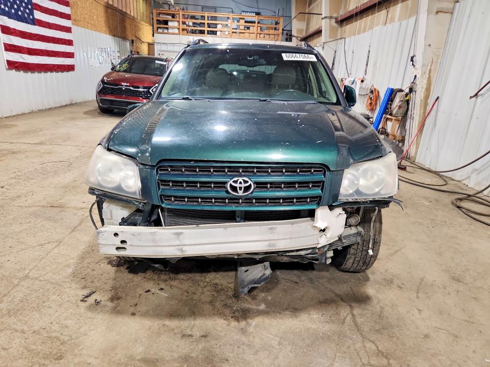 2003 Toyota Highlander VIN JTEHF21A430106620 COPART salvage auction — FRONT END, Ak - Certificate Of Vehicle Title, sold $25 on 2026-07-21 (photo 5)