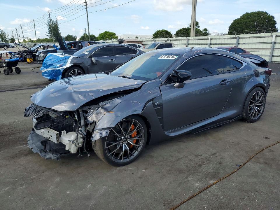 2017 Lexus Rc VIN JTHHP5BC1H5005871 — COPART salvage auction photo