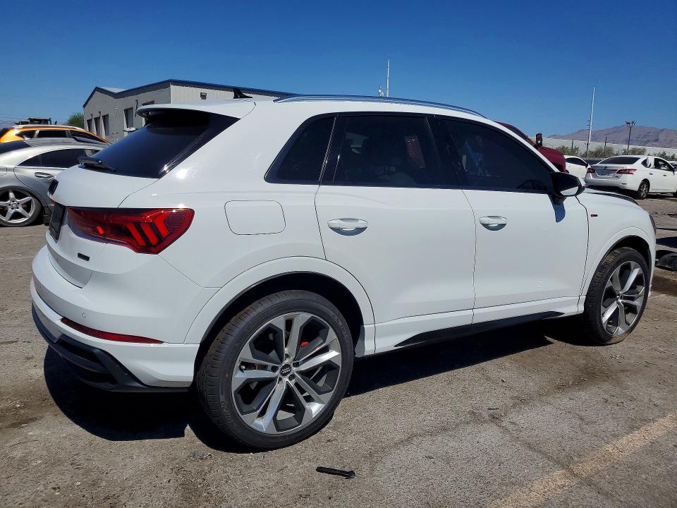 2019 Audi Q3 VIN WA1EECF31K1074836 COPART salvage auction — FRONT END, Ca - Certificate Of Title, sold $7,300 on 2026-07-28 (photo 3)