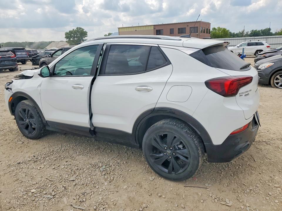 2024 Buick Encore VIN KL4AMESL8RB160846 COPART salvage auction — FRONT END, Ks - Certificate Of Title (P), sold $8,600 on 2026-07-28 (photo 2)
