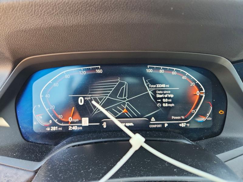 2023 BMW X5 VIN 5UXCR4C00P9R29468 COPART salvage auction — WATER/FLOOD, Fl - Cert Of Title Slvg Rebuildable, sold $225 on 2026-07-29 (photo 9)
