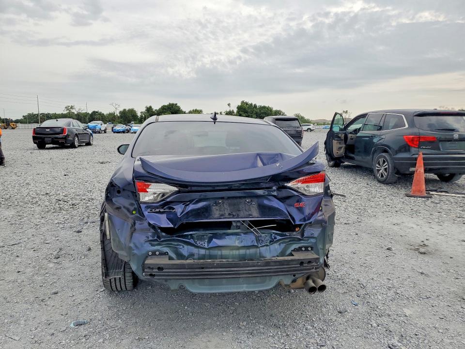 2022 Toyota Corolla VIN JTDS4MCE4NJ082389 COPART salvage auction — REAR END, Fl - Cert Of Title Slvg Rebuildable, sold $3,450 on 2026-07-24 (photo 6)