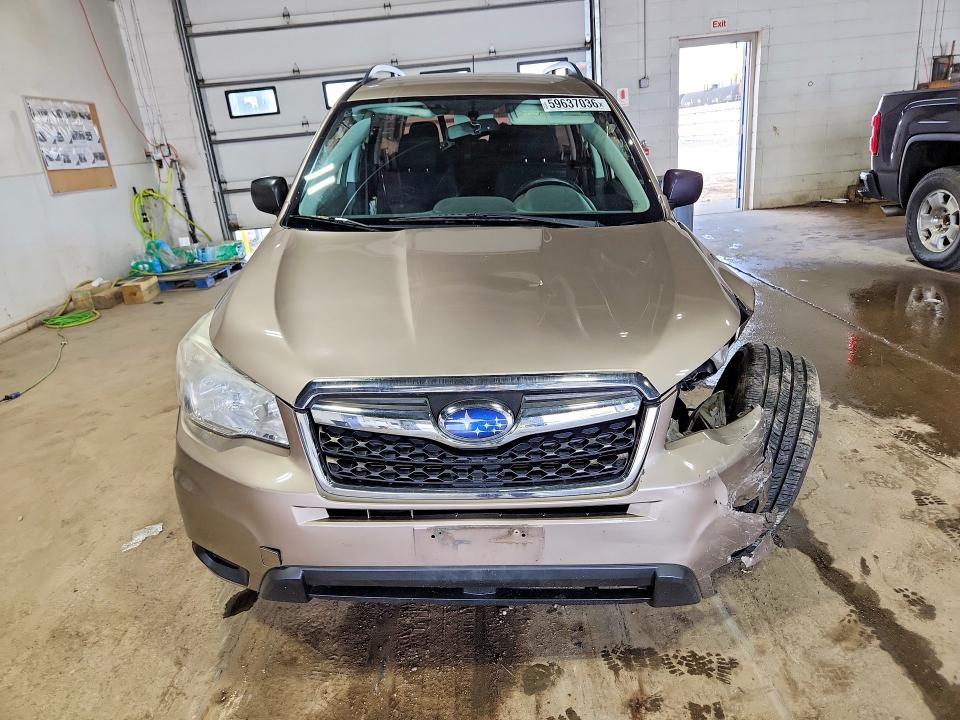 2015 Subaru VIN JF2SJABC5FH483533 COPART salvage auction — FRONT END, Wi - Junked Vehicle Bill Of Sale, sold $250 on 2026-07-21 (photo 5)